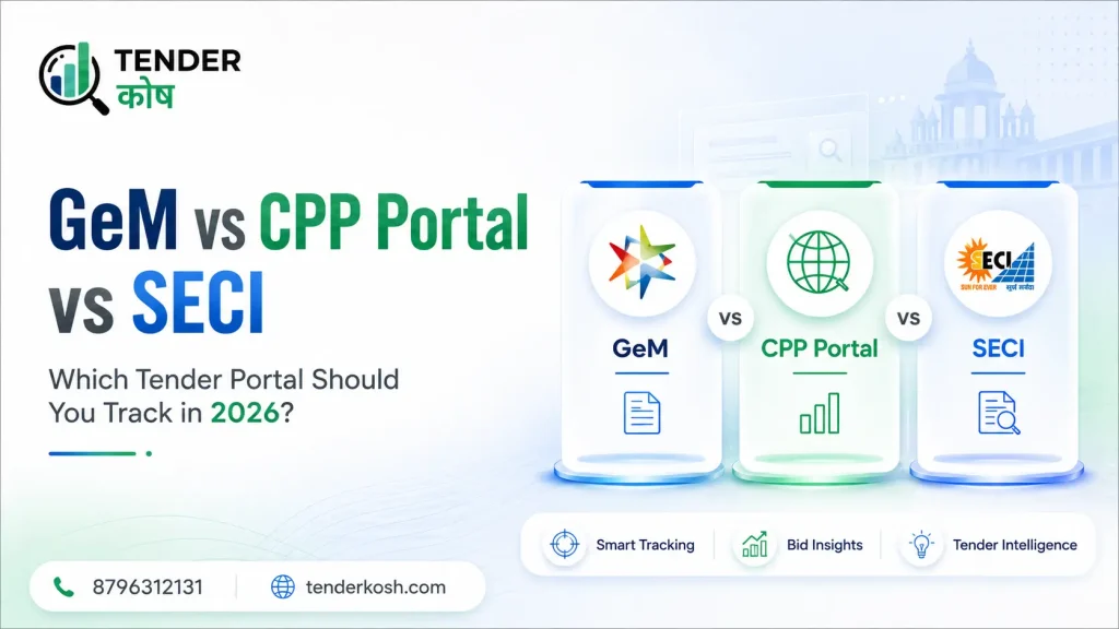 GeM vs CPPP vs SECI