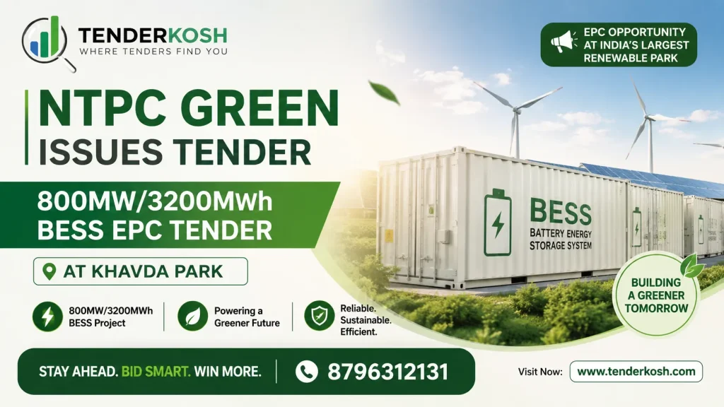 NTPC Green issues tender
