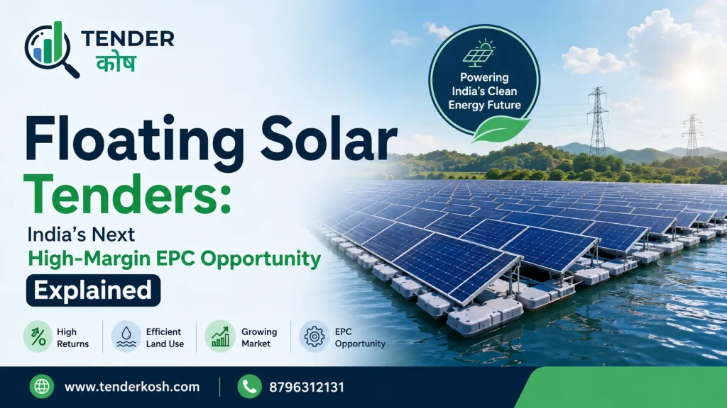 Floating Solar Tenders: India’s Next High-Margin EPC Opportunity