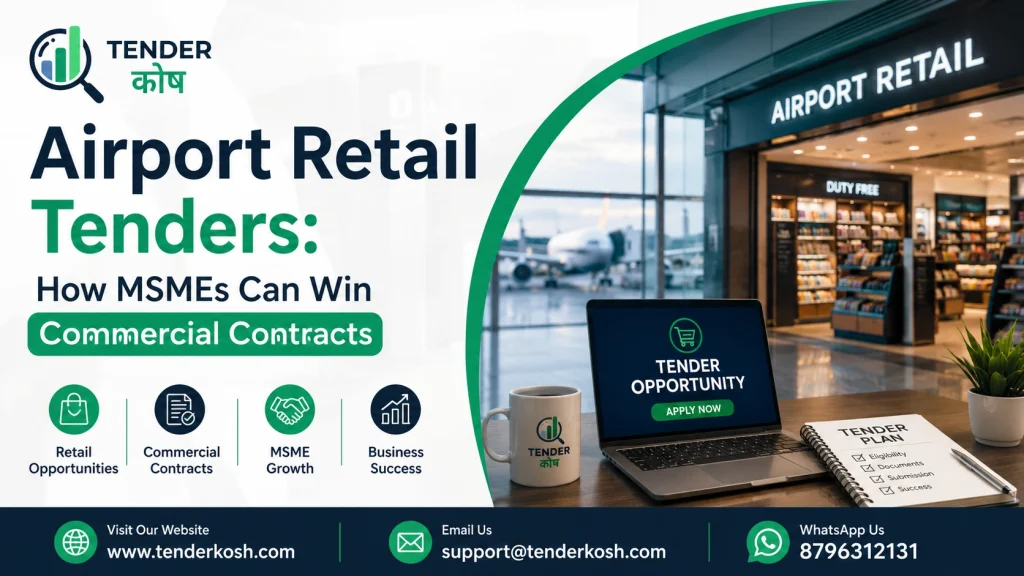Airport Retail Tenders: How MSMEs Can Win Commercial Contracts