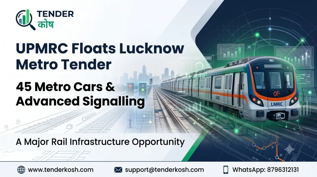 UPMRC Floats Lucknow Metro Tender for 45 Metro Cars & Advanced Signalling