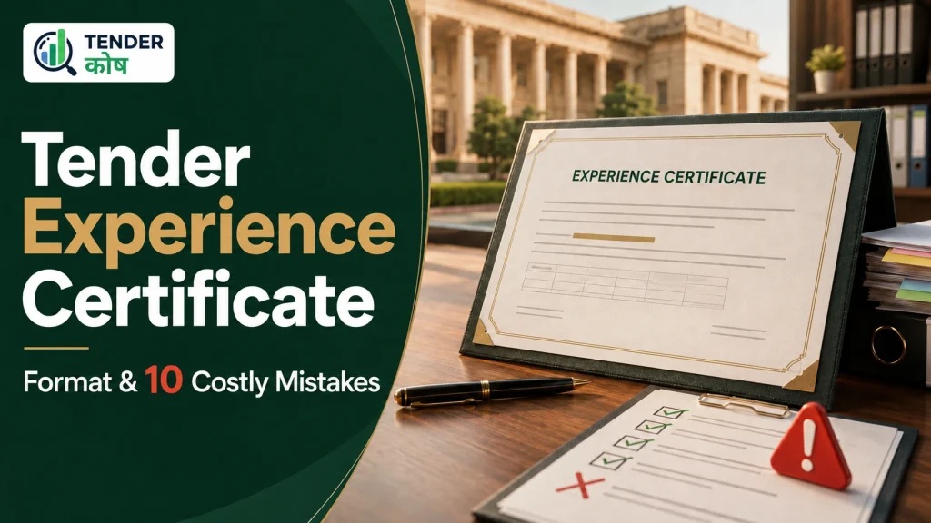 Tender Experience Certificate