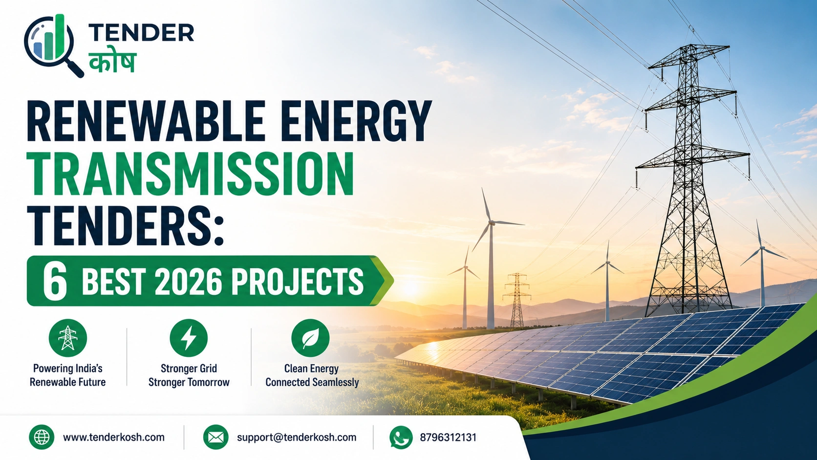 Renewable energy transmission tenders